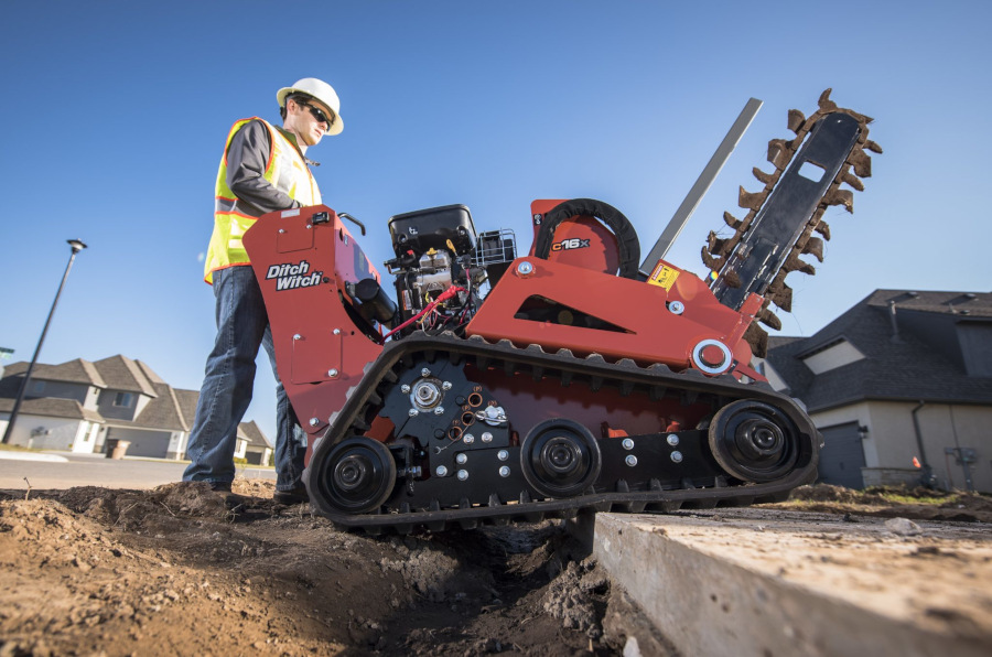 C24X Walk-behind Trencher